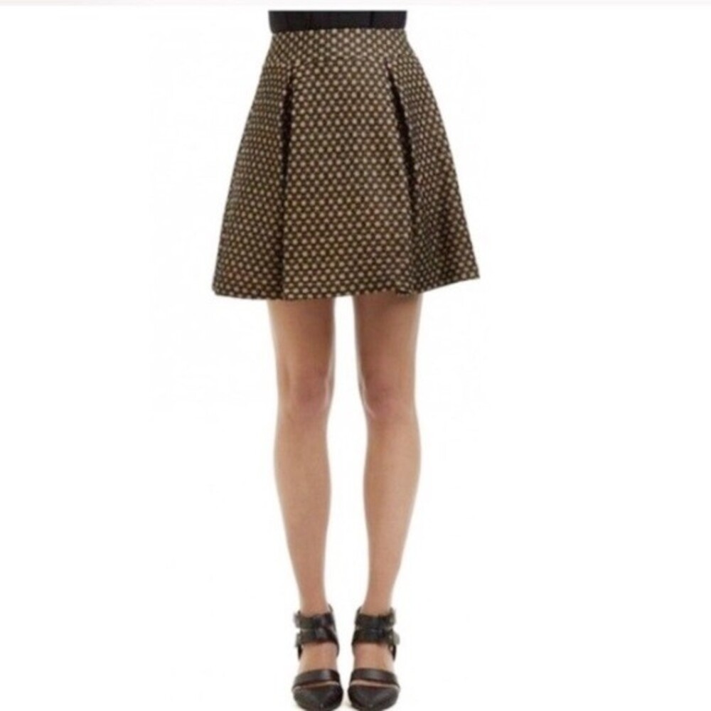 Nanette Lepore  Skater Floral Print Mini Skirt 0